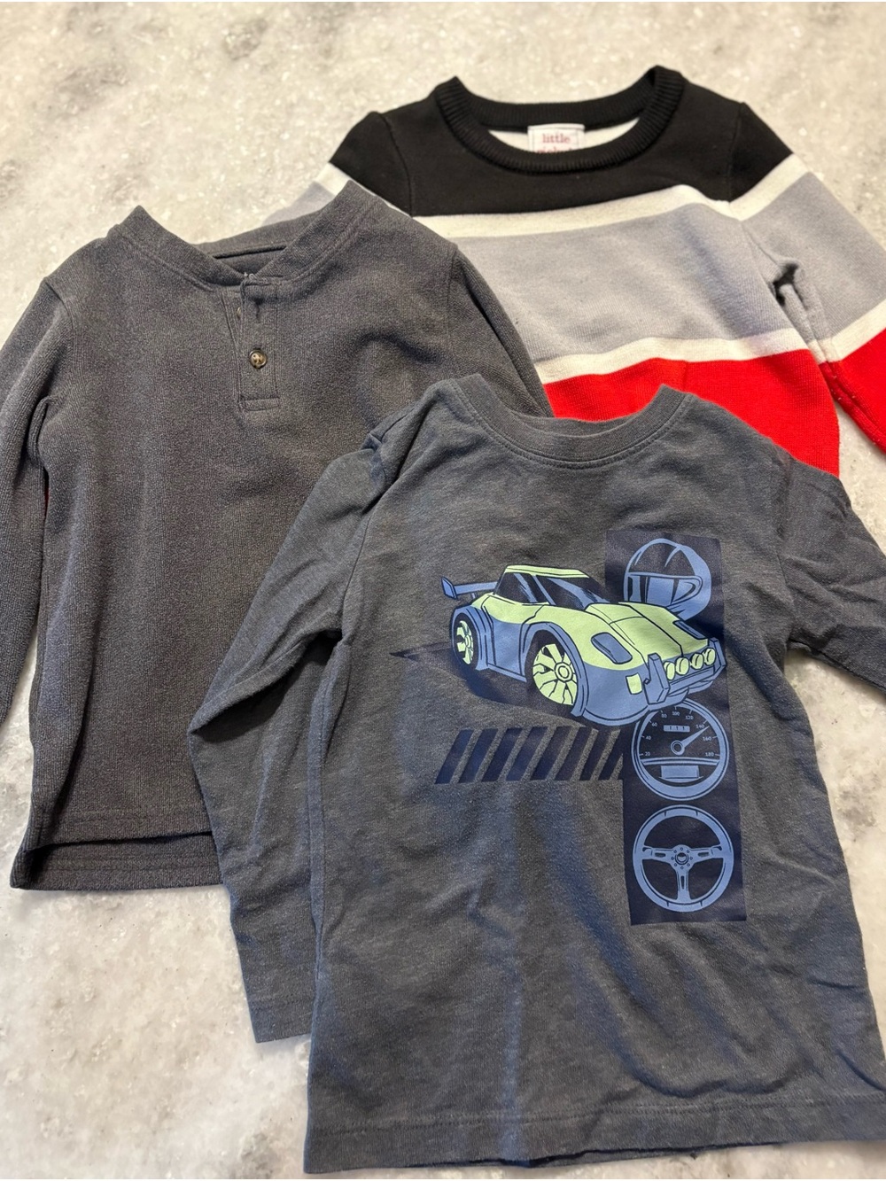 Boys Long Sleeve Bundle-24M & 2T